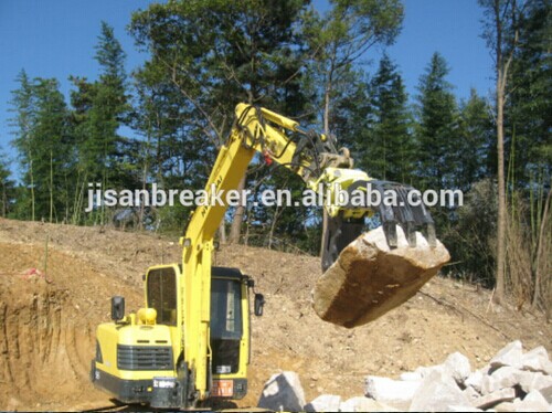 Excavator Rock Grapple