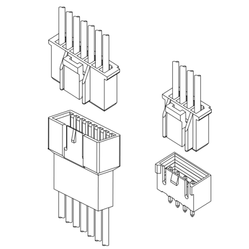 2509 Series 2.50mm Pitch Wire To Board Connector