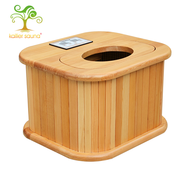 Wooden Steam Sauna Cabin for Foot Physical Therapy