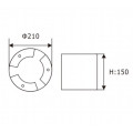 LEDER La migliore luce da incasso a LED moderna da 20 W