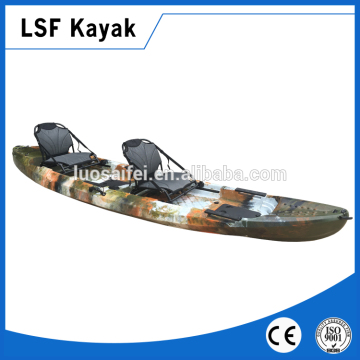 LSF no inflatable 2 person jet fishing wholesale kayak boat