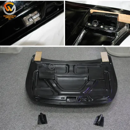 DMC Style Carbon Fiber Engine Hood Cover for Maserati GranTurismo Convertible Coupe 2008-2014