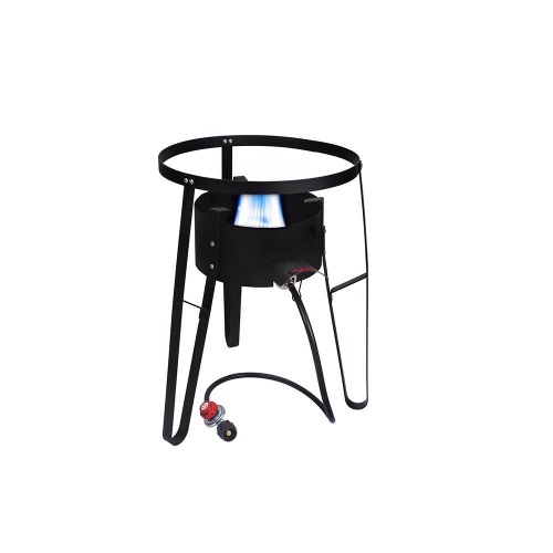 Portable high pressure BBQ gas stove with stand