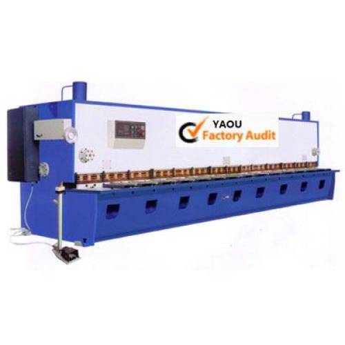 Hydraulic guillotine shear shearing machine