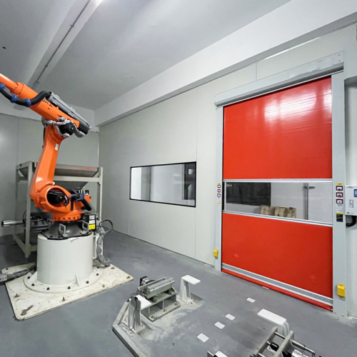 Industrial High Speed Door PVC Fast Roll UpDoor