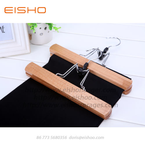 EISHO EISHO Wooden Pants Hanger For Closet