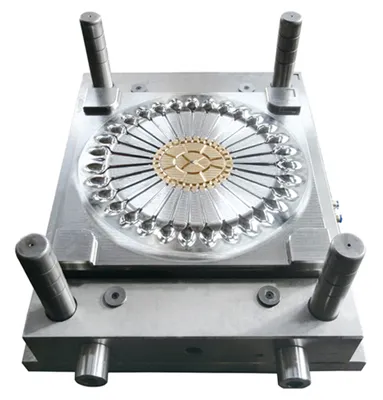 plastic injection tableware fork spoon knife mould make