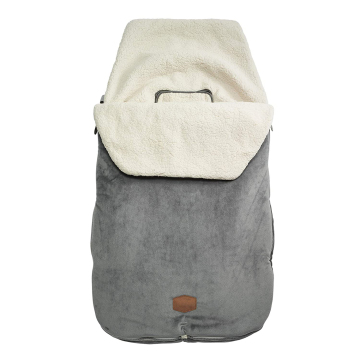 Soft Plain Dyed Baby Sleeping Bag Footmuff Canopy Bunting Bag for Cold and Winter with OEM Service