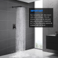 Langis na hadhad tanso shower head wall faucet combo