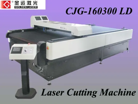Laser Fabric Cutting Machine/CO2 Laser Cutter (CJG-160300 LD)