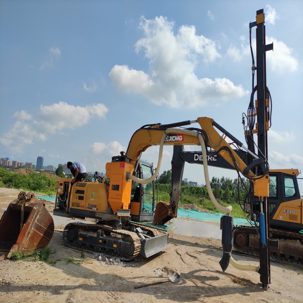 WG-45 excavation and hydraulic drilling rig10