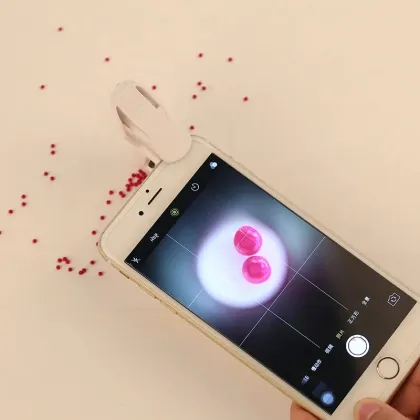 Phone Microscope Magnifying Glass Mobile Phone Camera Video 60 Times Mini Portable High Magnification Microscope