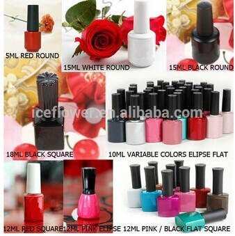 China factory oem manufacturer empty uv gel nail polish bottle