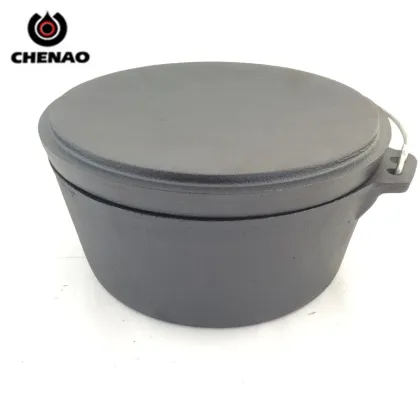 Lodge camping Dutch oven cast iron pot cookware CA-DO01
