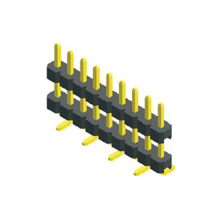 Conector de tipo SMT bi-plástico de 3.96 mm de pin de una sola fila