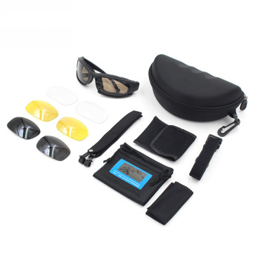 Tactical X7 Shooting Goggles Set: Polarized, Windproof, and Sand-Resistant for Camping and EDC