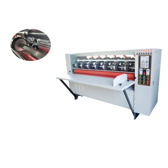 Manual Feeder Corrugated Board Slitting and Scoring Machine for Paper Carton Box Production