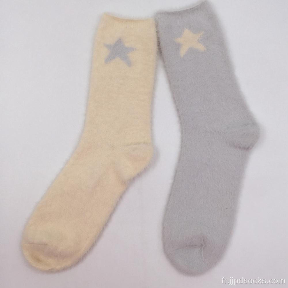Des chaussettes intérieures super douces étoiles des chaussettes confortables