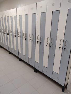 Compact hpl swimming pool locker with high quality