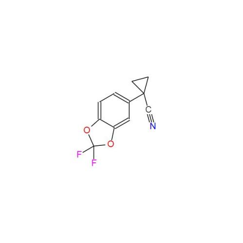 1- (2,2-Difluorobenzo [d] [1,3] dioxol-5-il) ciclopropanecarbonitrilo para intermedio farmacéutico