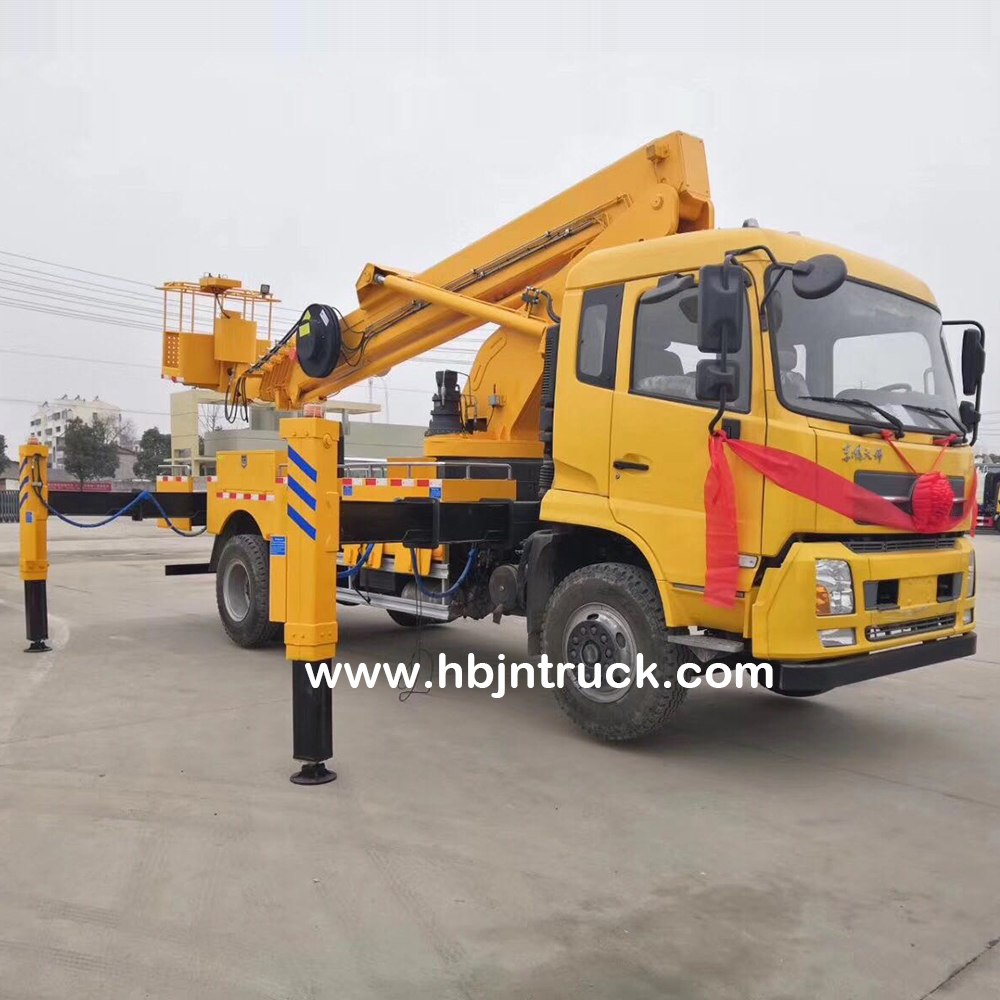 Telescopic Boom Aerial Platform Work Truck