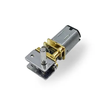 Intelligent electronic door lock 12V dc gear motor