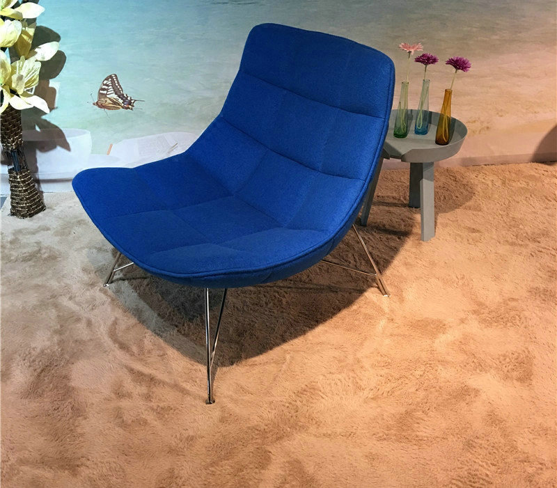 Chair di Jehs Laub Lounge in tessuto