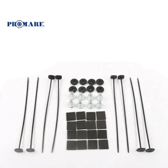 Electric Radiator Fan Mounting Kit with Plastic Ties for Oil Cooling and Transmission Coolers