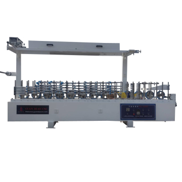 Automatic Trimming and Wrapping Machine for Wood Veneer Integrated Wall Panels and Door Frames