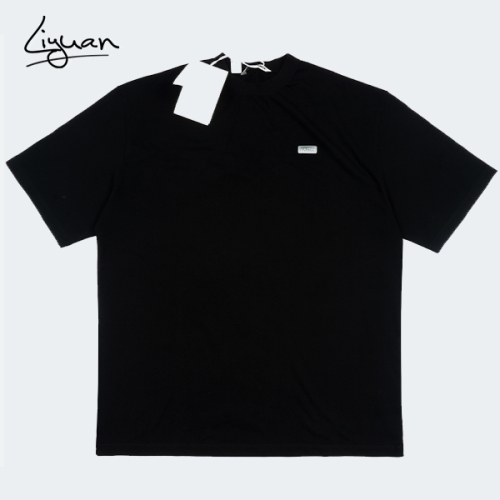 Camiseta impresa de manga corta para hombres algodón