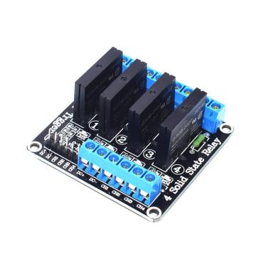 2A 240V 5V 4 canali Relice SSR Modulo DC - trigger OEM/ODM A alto livello basso