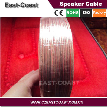 2X0.75MM2 transparent speaker cable