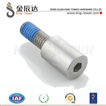 special non-standard nylok jack screw (with ISO card)