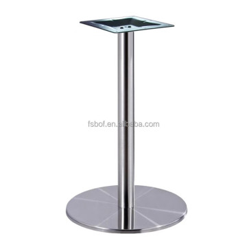 Wrought Iron and Stainless Steel Restaurant Table Legs & Bases