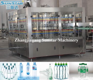 Vitamin Water Rinsing Bottling Capping Machine