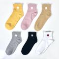 Mens colorful patterned casual crew socks