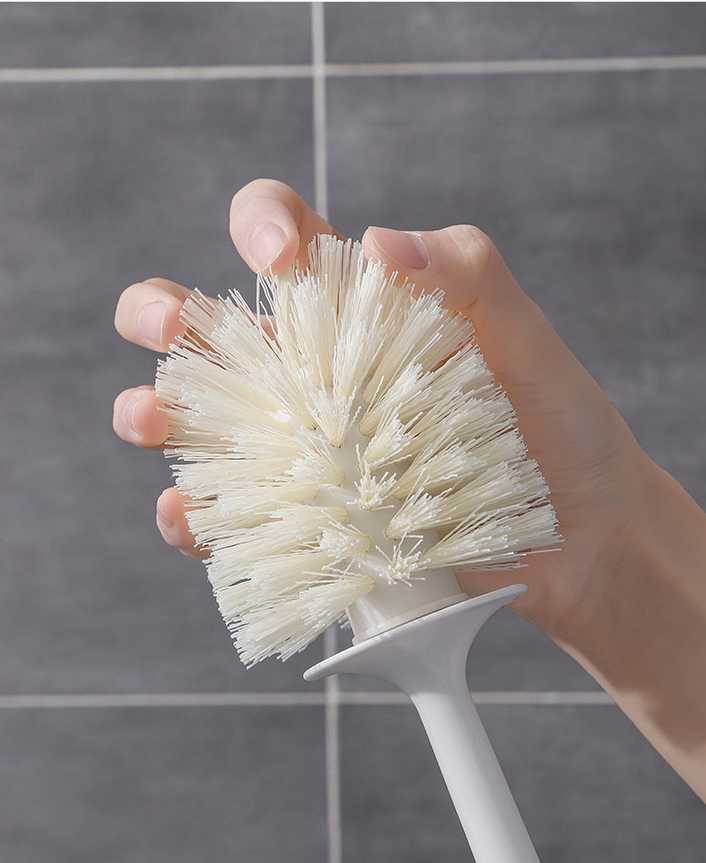 Hanging Round Wall Mounted Toilet Brush Toilet Scrubber