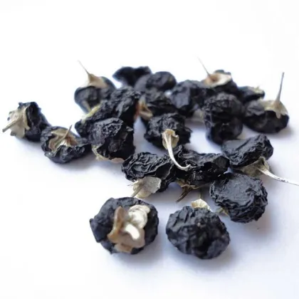 Wild Natural Low Agricultural Residues Sun Dried Style Organic Black Wolfberry