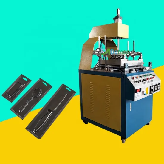 Plastic Shell Edge Folding and Blister Card Slot Forming Machine for Sale