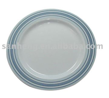 melamine dinner plate