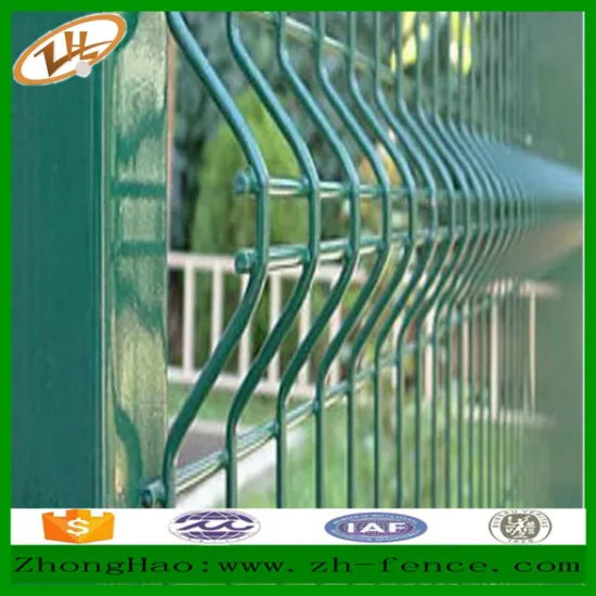 factory direct sale rolled triangle bending mesh fence
