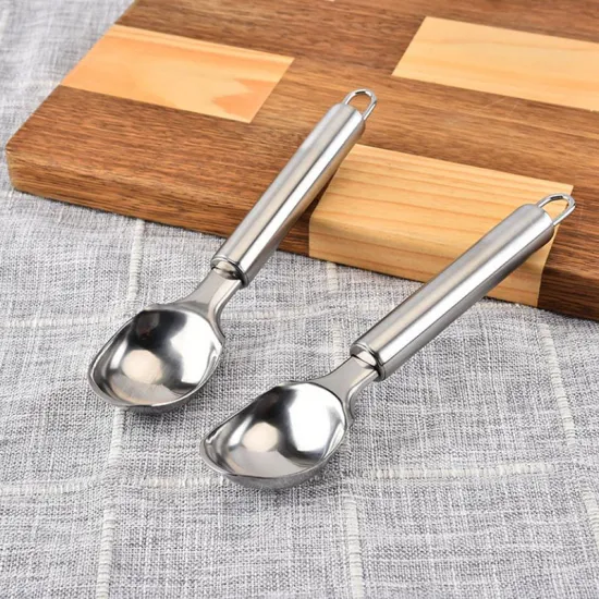 Preferred 304 Stainless Steel Ice Cream Spoon