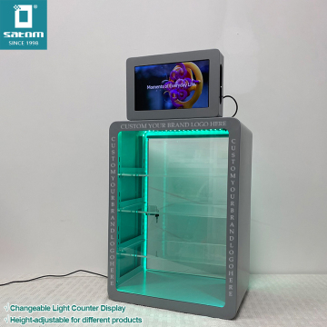 Changeable Light Acrylic Display with LED Acrylic Stand