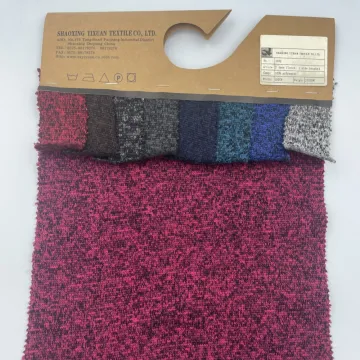 One Side Brushed 2 Tone Fleece Polyester Fabric