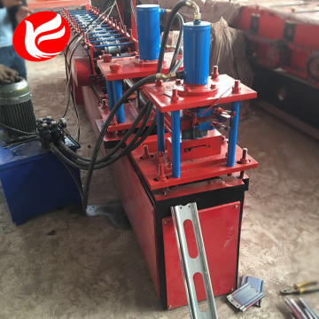 Zinc steel shutter dooring steel roll forming machine