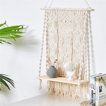 Factory Direct Nordic Style Hand-Woven Line Plant holder