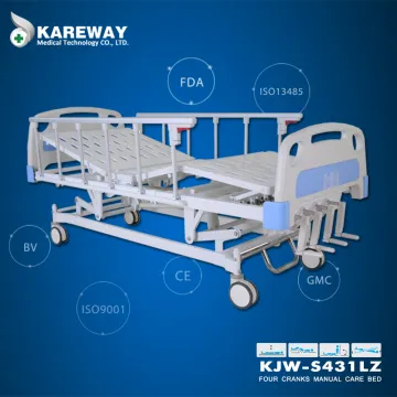 Manufacturers medical cheap prices 4 cranks care manual hospital bed                        
                                                Quality Choice