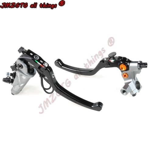 CNC Production RCS 19 Motorcycle Brake Master Cylinder Cable clutch Radial Brake Pump 22mm Universal For Honda Yamaha Kawasaki S