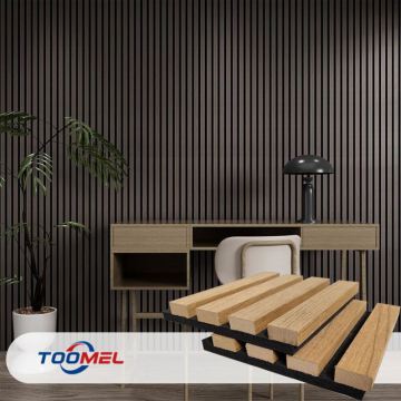 Akupanel Acoustic Slat Wood Panels for Modern Soundproof Wall Decoration