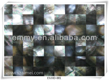 cheap square seamless mother of pearl shell mosaic tiles